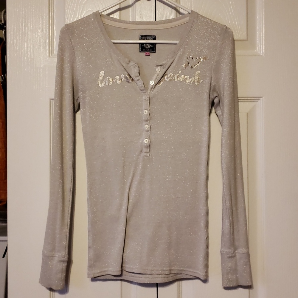 PINK long sleeve top